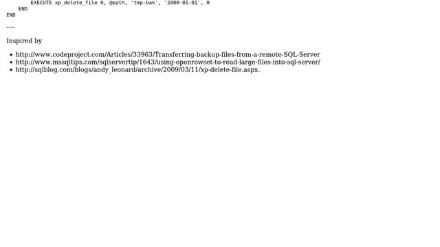 Code Review: Backup a database over an SQL connection смотреть онлайн