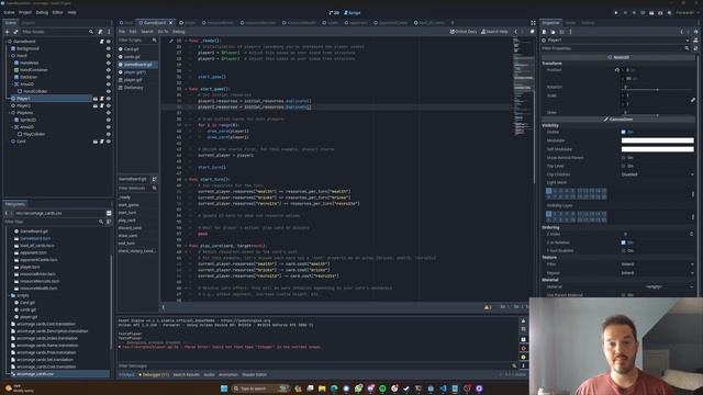 Godot 4.x Card Game Devlog | Creating Dynamic Cards, CSV Data Loading | DEVLOG 4 смотреть онлайн