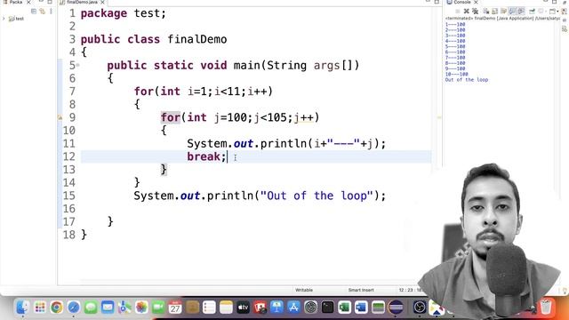 Break & Continue Statements In Java | Core Java | Satyam Raha смотреть онлайн