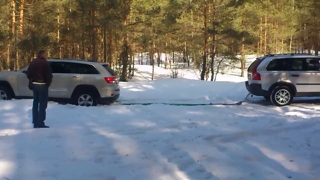 Покатушки 10MAR2013 / Mitsubishi Outlander XL2 / Volvo XC90 / Jeep WK2 смотреть онлайн
