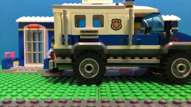 Lego City Police Station Chase Build смотреть онлайн