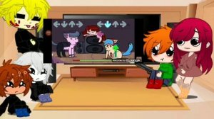 [Реакция FNF на меме/Russian/English/ FNF react to meme/part 1\??]