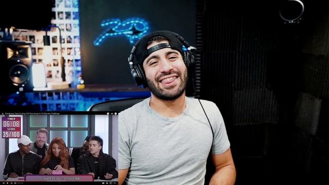 Musician Reacts To Pentatonix Tries To Sing 100 Songs in 10 Minutes смотреть онлайн