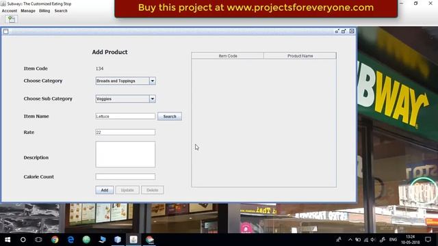 Billing System Project in Java in Swing with MySql of Subway | Billing system in java смотреть онлайн