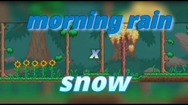 Terraria: morning rain x snow смотреть онлайн