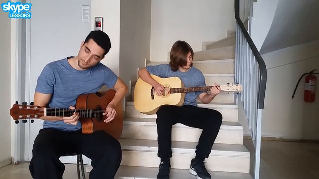 To Tsigaro - Guitar Solo Cover με τον Μαθητή μου Βαγγέλη ! смотреть онлайн