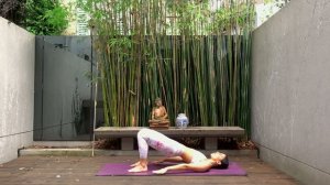 Полный сеанс для практикующих пилатес 1 час на русском