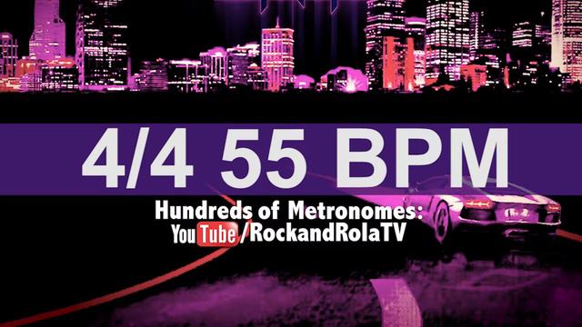 🔴 55 BPM Synth Pop Metronome смотреть онлайн