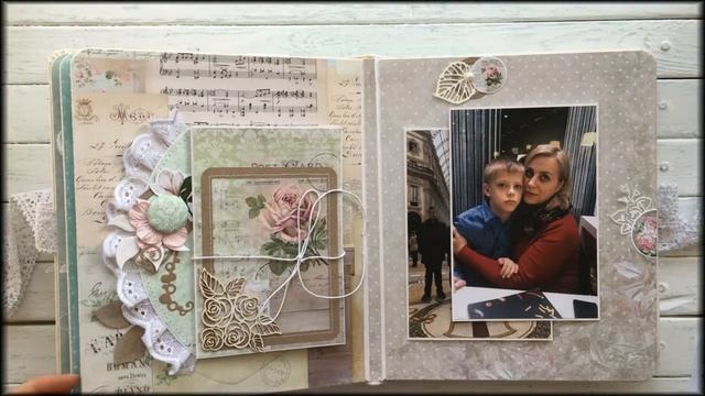 Семейный фотоальбом (мастерская ElenScrap) смотреть онлайн