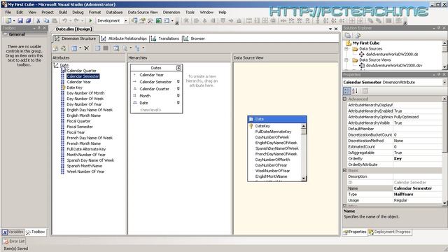 Analysis Services - 07 Dimension Attribute Relationships смотреть онлайн