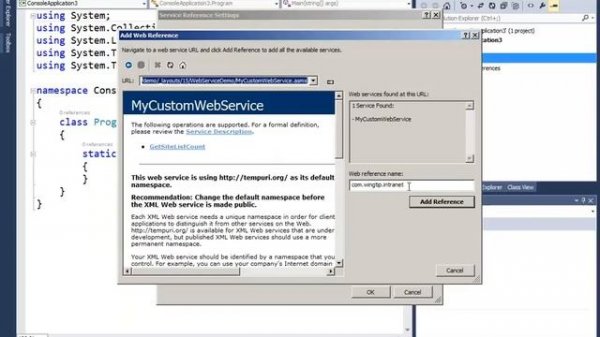 Creating a Custom ASP NET (ASMX) Web Service in On-premises SharePoint