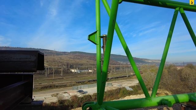 Sennebogen 7700. Монтаж на 8 этапе Тавриды. Часть 2. смотреть онлайн