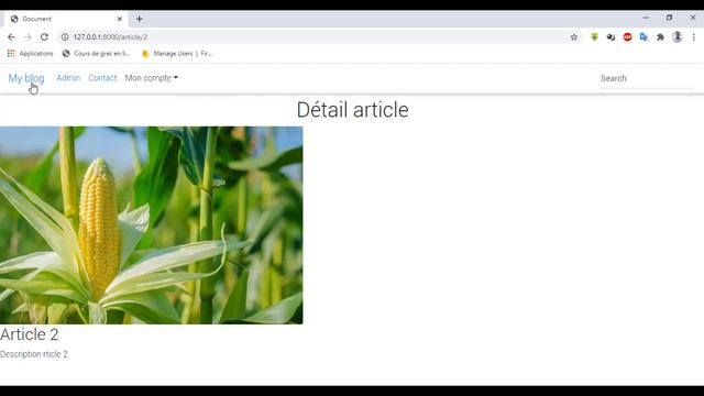 Créer des applications web avec Django pythonn (Fr) | Episode 6 Affichage détail d'un article #1 смотреть онлайн