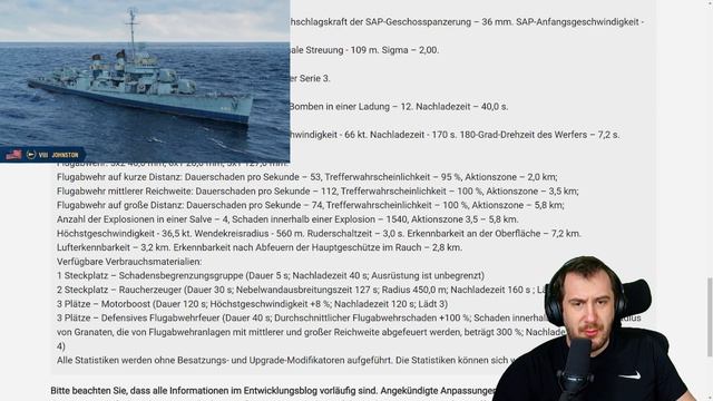 Johnston T9/US/DD *SAP + BURST MODUS *WTF* "VORSCHAU* ⚓️ in World of Warships 🚢 #worldofwarships смотреть онлайн