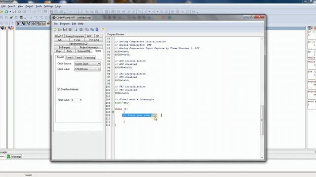 Микроконтроллеры AVR. С чего начать. Выбор среды программирования. CodeVisionAVR смотреть онлайн