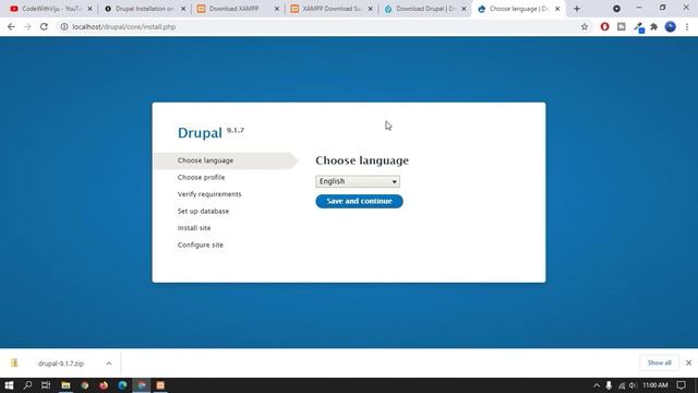 How To Install Drupal 9 On Windows 10 in 2022 | Drupal Installation | Step By Step in Details смотреть онлайн