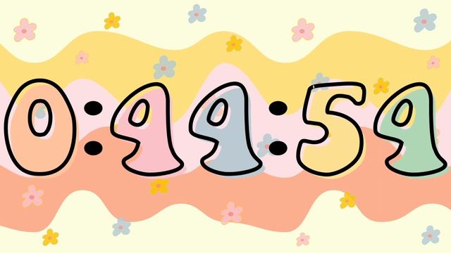 90 Minute Groovy Themed Timer смотреть онлайн