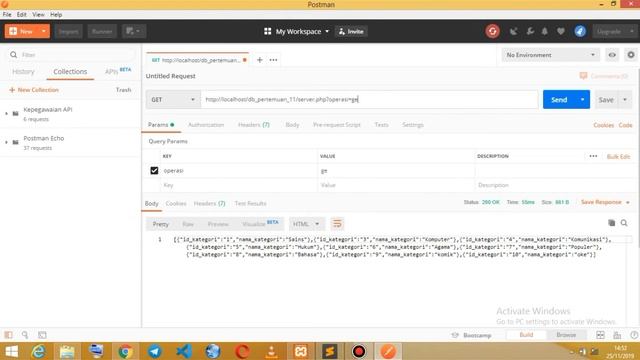 Project JSON Pertemuan 11 Matkul TWS смотреть онлайн