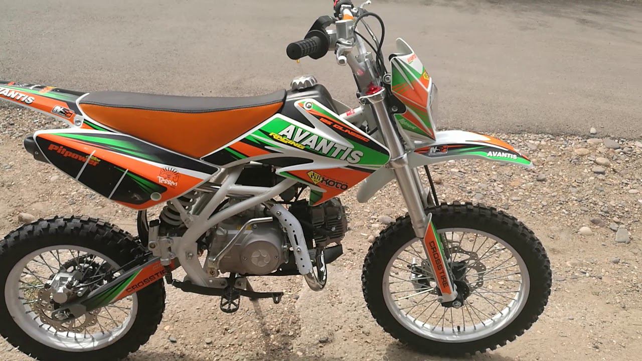 Видеообзор питбайка Avantis Pit 125 Classic 2017 модельного года смотреть онлайн