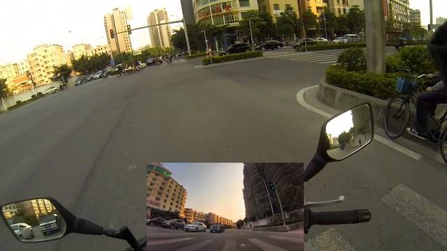 Motorcycle Ride: Afternoon Ride through Huadu China Part 1 GW250 GSR250 Suzuki Inazuma смотреть онлайн