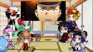 •|Реакция Лун+мудзан и хашира(столпов) На Клинок развлекаюший димонов|•