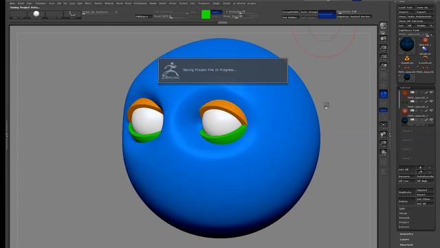 Zbrush Quick Tip- Easy Eyes смотреть онлайн