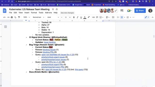 Kubernetes Release Team Weekly Meeting (APAC) for 20220715 смотреть онлайн