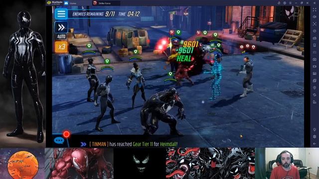 Symbiote + BB and Shuri vs E4 node смотреть онлайн