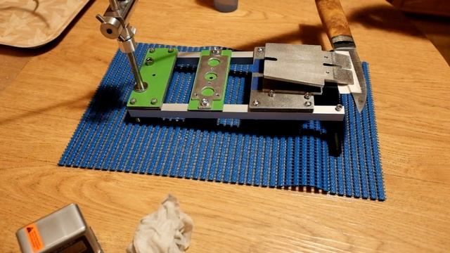 Заточка ножа с клинком Vanadis 10