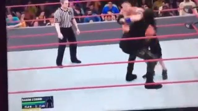 WWE 2K18 OFFICIAL GAMEPLAY JOHN CENA VS BARON CORBIN смотреть онлайн