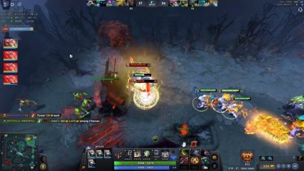 ПОТНАЯ КАТКА НА МИПО ПРОТИВ ХУСКАРА! / SATANIC DOTA 2