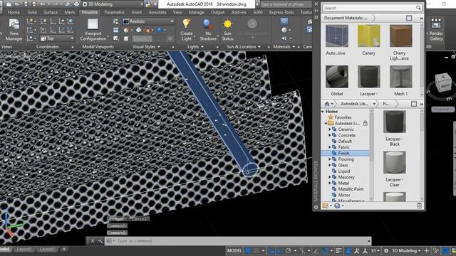 #AutoCAD Tutorial - Create 3D Curtains in AutoCAD смотреть онлайн