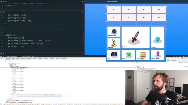 Build an Inventory screen layout with CSS Grid (Beginner Tutorial) смотреть онлайн