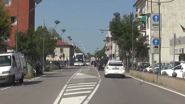 28# 12.08.2018# В Европу на своём авто - 2018.Иалия.Дорога на Венецию/ Парковка в Венеции. смотреть онлайн