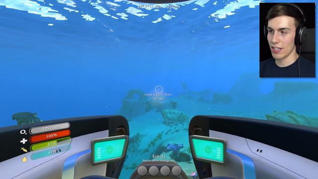 EXPLORING THE FLOATING ISLAND - Subnautica #5 смотреть онлайн