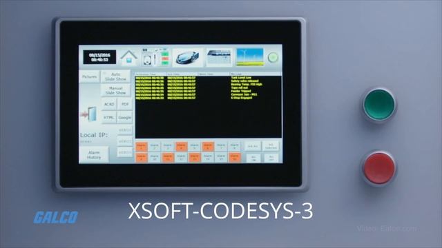 Eaton's XV300 Series Human Machine Interface смотреть онлайн