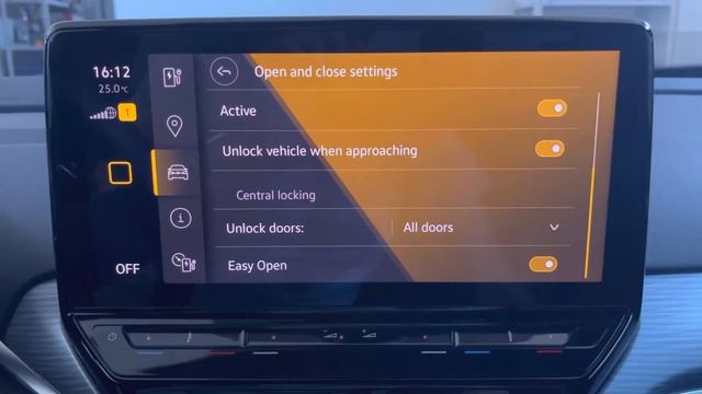 Volkswagen ID4 разблокировка дверей по мере вашего приближения к автомобилю. смотреть онлайн