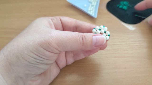 DIY. Серёжки "звёзды". МК. Beaded earrings смотреть онлайн