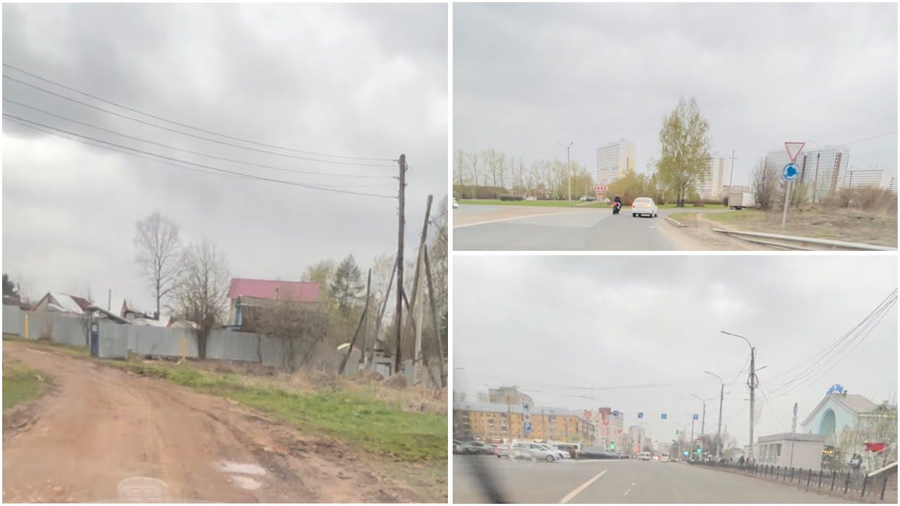 Поездка с дачи до дома. Полный путь. Сколько по времени? смотреть онлайн