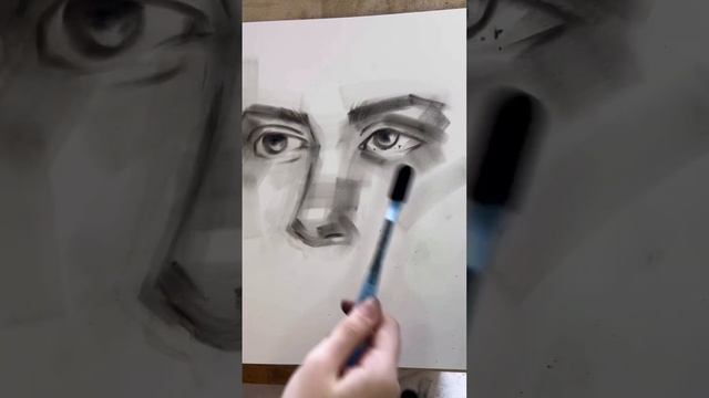Portrait #drawing #art #portrait #sketch смотреть онлайн