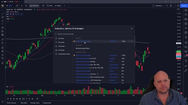 [FRUSTRATING] How to Add EMA & SMA Moving Average Indicators in TradingView смотреть онлайн
