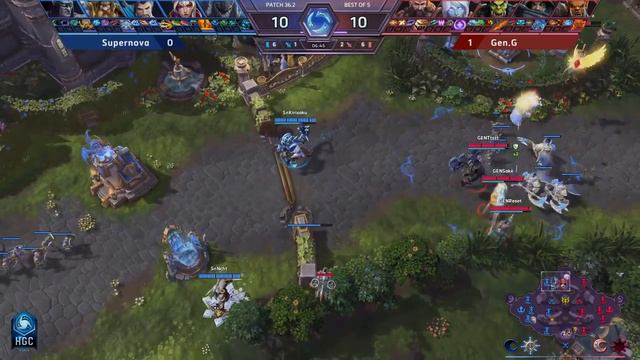 HGC 2018 KR – Phase 2 Week 7 – Supernova vs. Gen.G – Game 2 смотреть онлайн