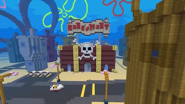 Minecraft x SpongeBob DLC REVERSED смотреть онлайн
