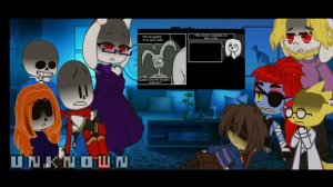 реакция персонажей андертейл на хоррортейл часть 13