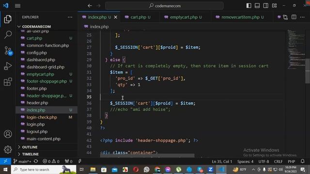Shop Page of Our Shopping Cart in PHP || Become a PHP Developer || Hadi Jaman смотреть онлайн