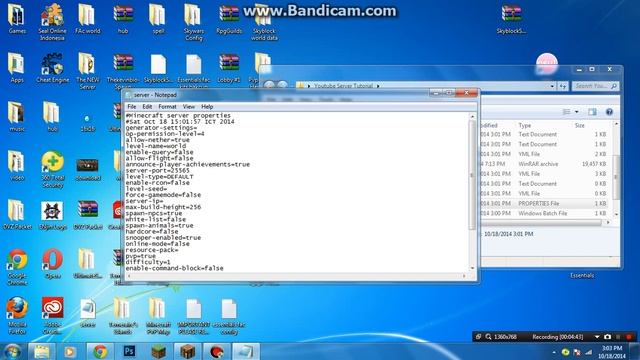 How to make Minecraft Bukkit Server(1.7.2Full TUTOR) смотреть онлайн