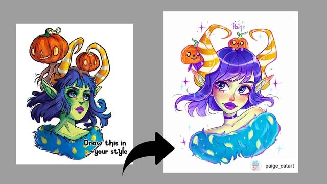 ВЫ РИСУЕТЕ КРУЧЕ #Drawthisinyourstyle