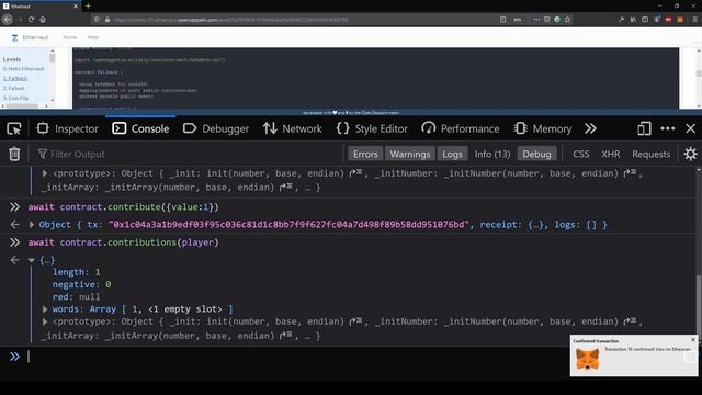 Ethernaut Level 1 Fallback Walkthrough смотреть онлайн