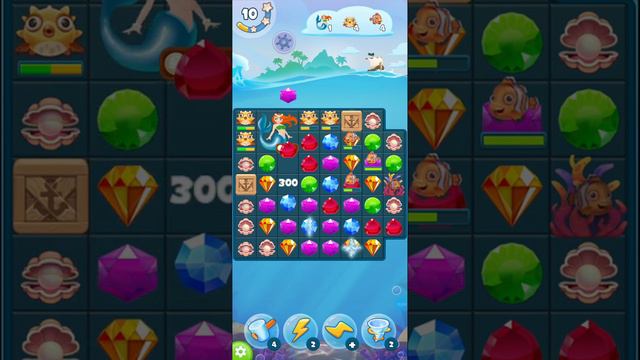 Глубины океана. Уровень 27. Сокровища пиратов. смотреть онлайн