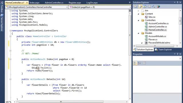 ASP.NET MVC: 14 - постраничный вывод таблиц смотреть онлайн